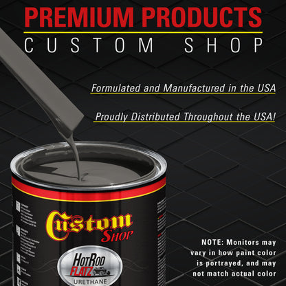 Machinery Gray - Hot Rod Flatz Flat Matte Satin Urethane Auto Paint - Paint Gallon Only Coating, 4:1
