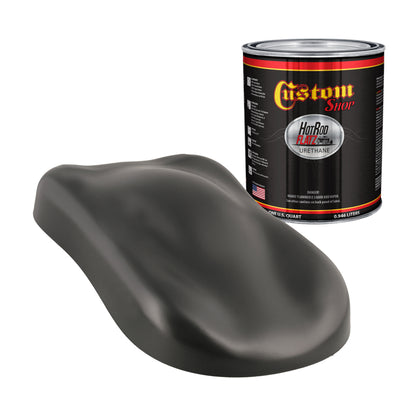 Machinery Gray - Hot Rod Flatz Flat Matte Satin Urethane Auto Paint - Paint Quart Only Coating, 4:1