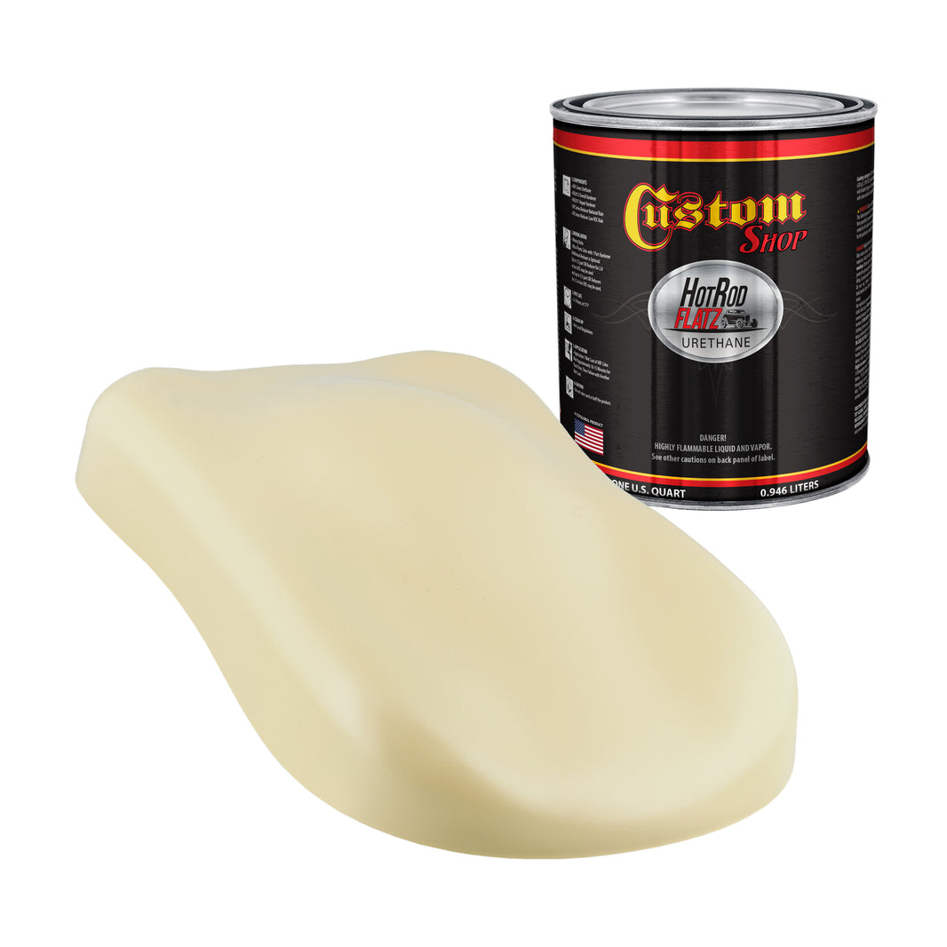 Shoreline Beige - Hot Rod Flatz Flat Matte Satin Urethane Auto Paint - Paint Quart Only Coating, 4:1