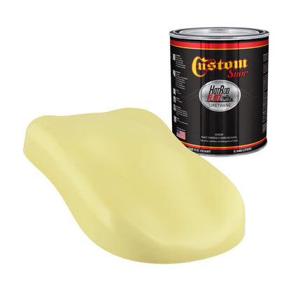 Springtime Yellow - Hot Rod Flatz Flat Matte Satin Urethane Auto Paint - Paint Quart Only Coating, 4:1