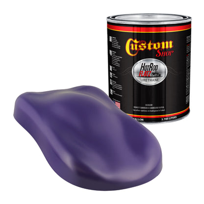 Mystical Purple - Hot Rod Flatz Flat Matte Satin Urethane Auto Paint - Paint Gallon Only Coating, 4:1
