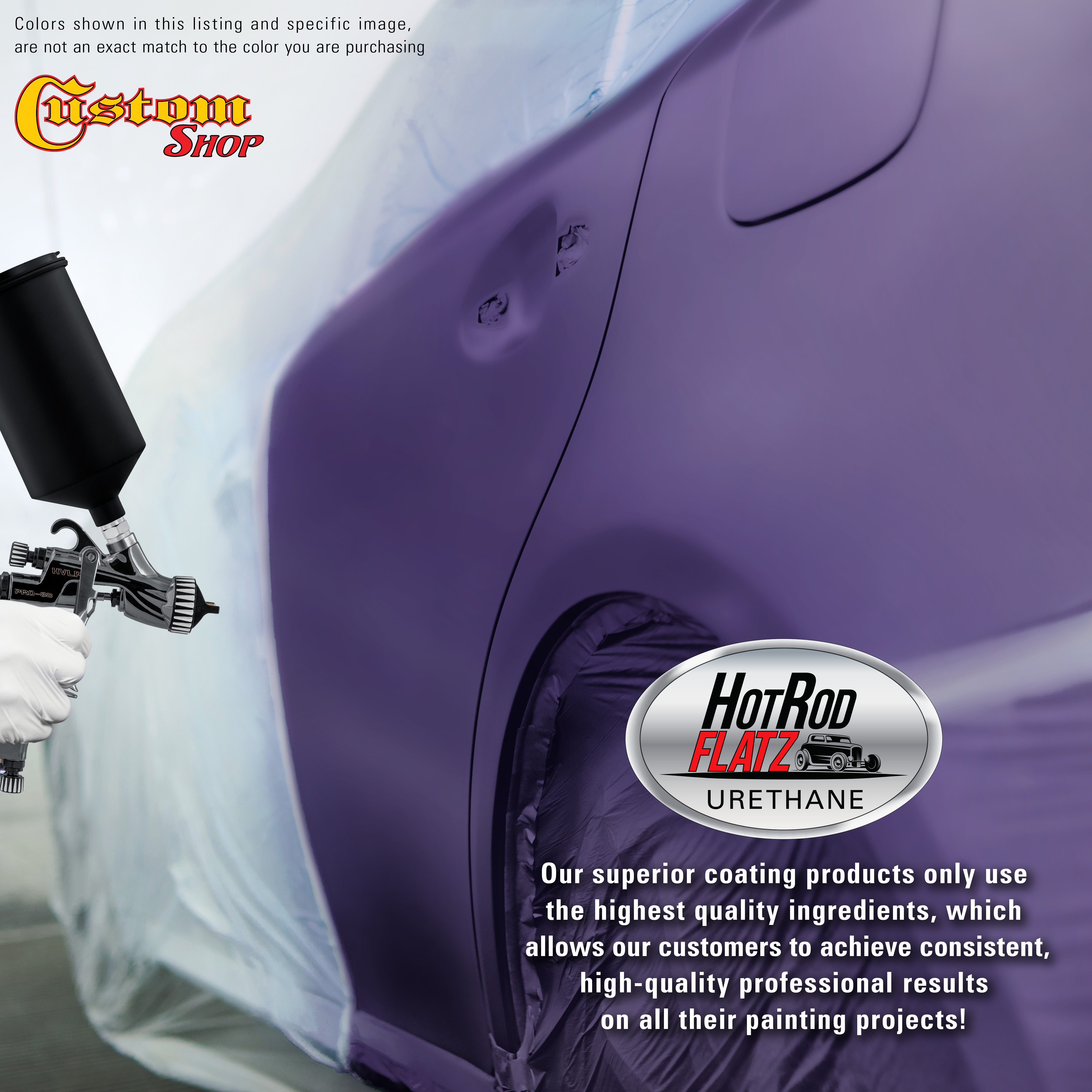 Mystical Purple-Flatz Hot Rod Flatz Urethane Gallon – TCP Global