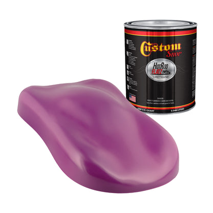 Magenta - Hot Rod Flatz Flat Matte Satin Urethane Auto Paint - Paint Quart Only Coating, 4:1 Mix Ratio