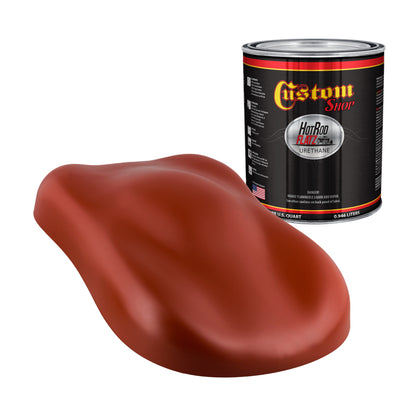 Brickyard Red - Hot Rod Flatz Flat Matte Satin Urethane Auto Paint - Paint Quart Only Coating, 4:1 Mix