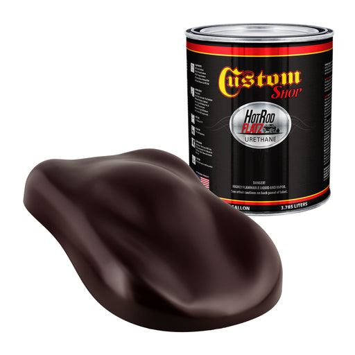 Royal Maroon - Hot Rod Flatz Flat Matte Satin Urethane Auto Paint - Paint Gallon Only - Professional Low Sheen Automotive, Car Truck Coating, 4:1 Mix Ratio
