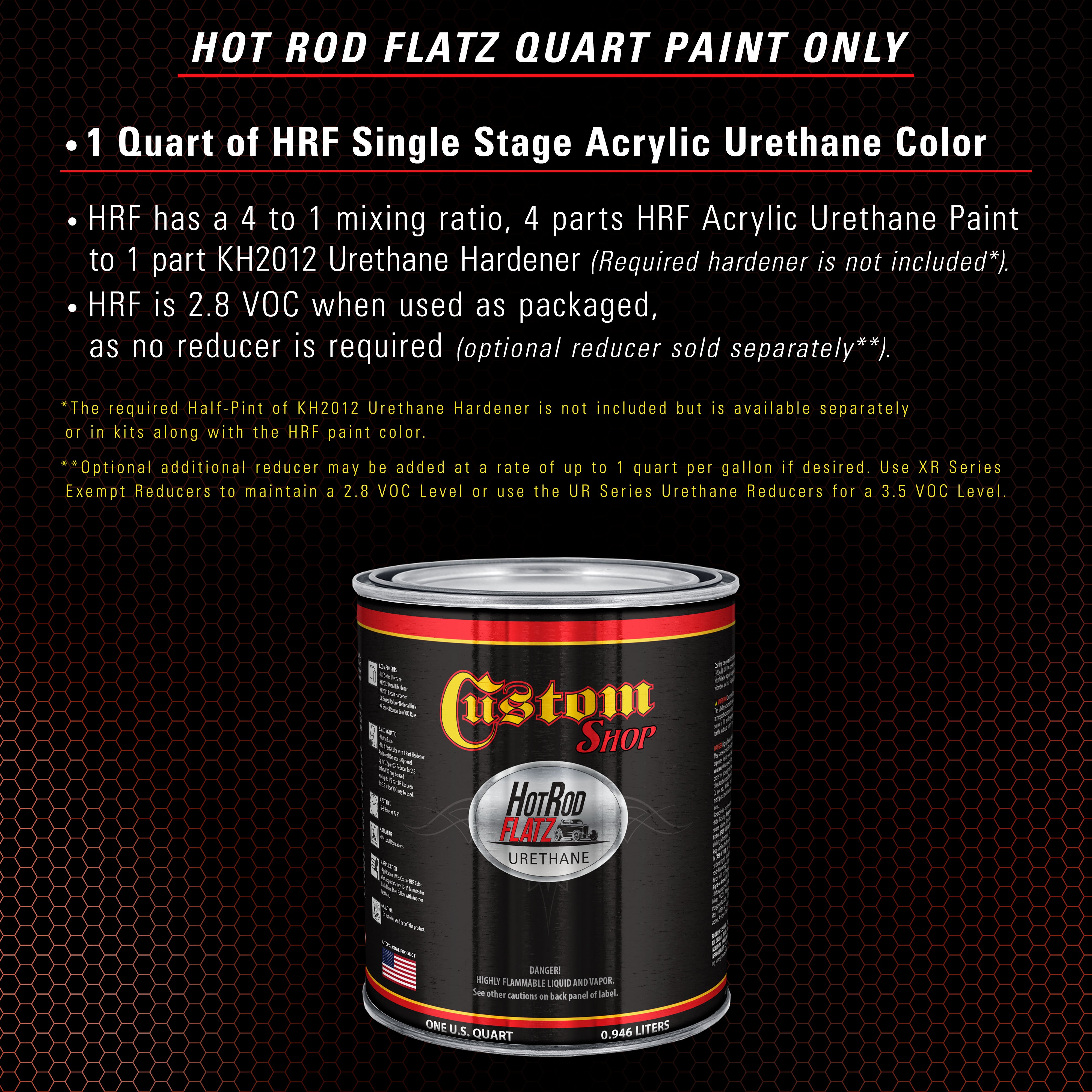 Scarlet Red - Flatz Hot Rod Flatz Urethane Gallon – TCP Global