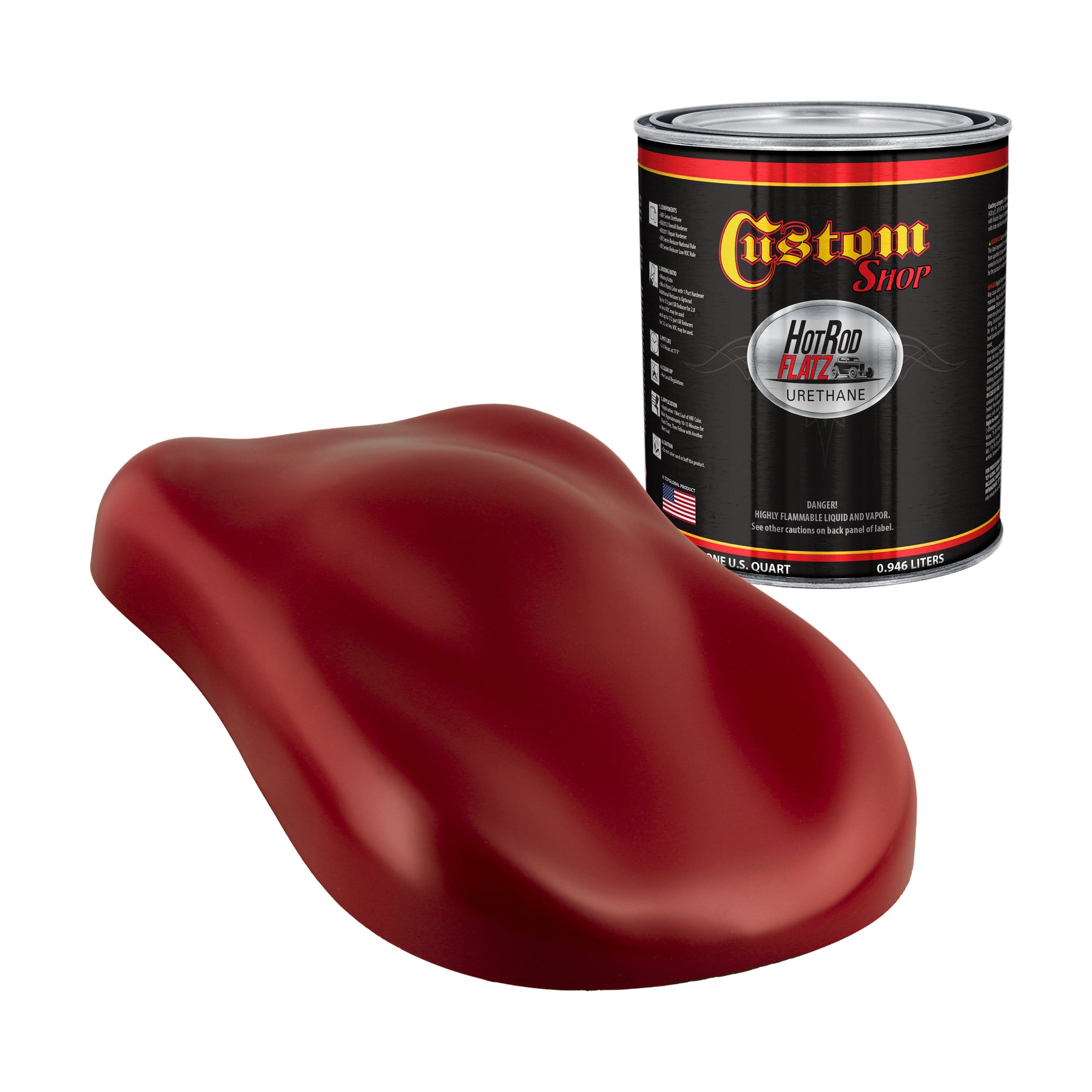 Jalapeno Bright Red - Flatz Hot Rod Flatz Urethane Gallon — TCP Global