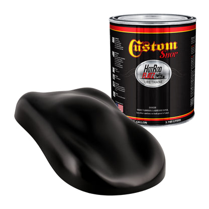 Boulevard Black - Hot Rod Flatz Flat Matte Satin Urethane Auto Paint - Paint Gallon Only Coating, 4:1