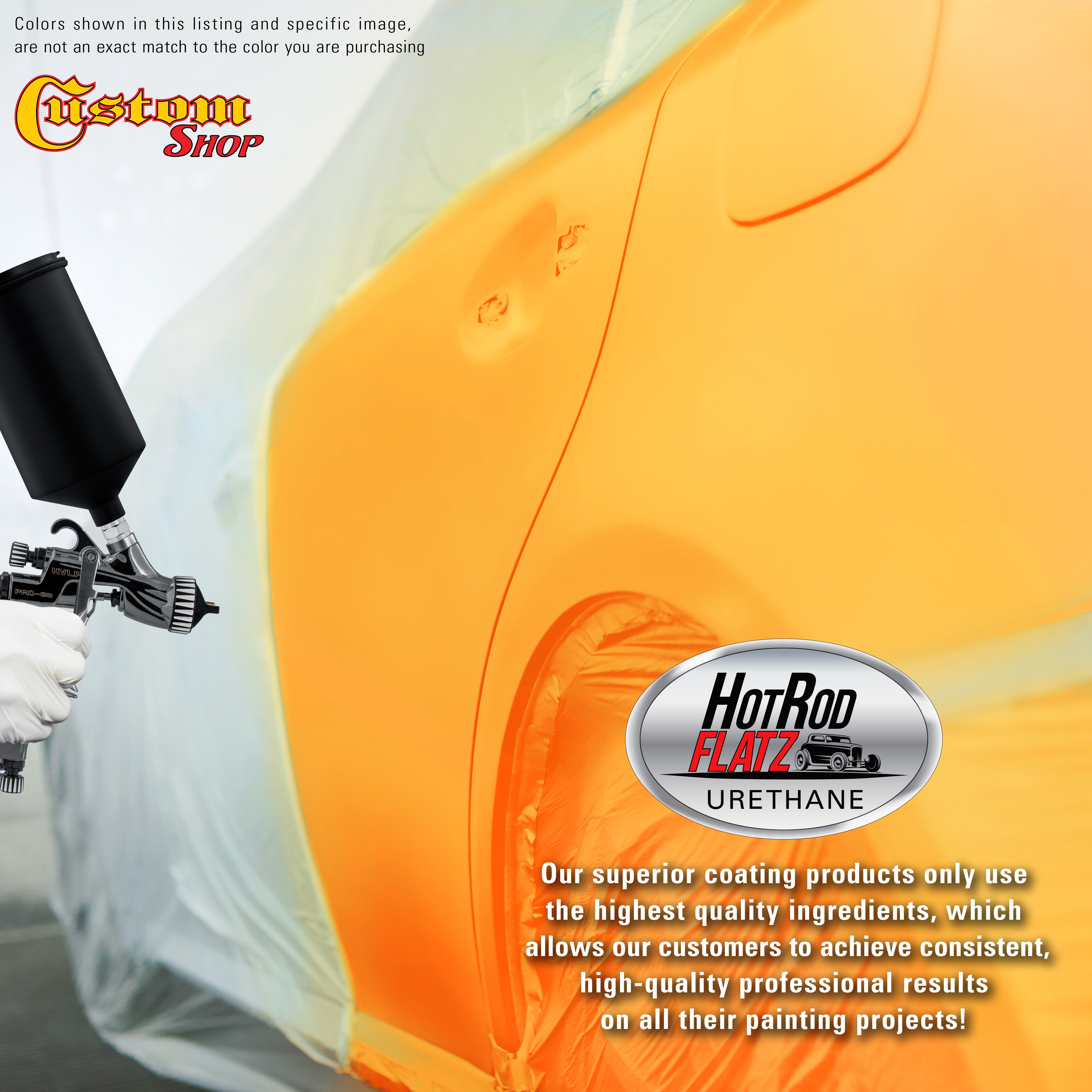 Maize Yellow - Flatz Hot Rod Flatz Urethane Quart – TCP Global