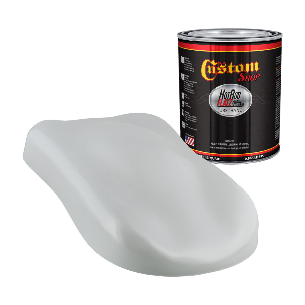 Light Gray Primer Tone - Hot Rod Flatz Flat Matte Satin Urethane Auto Paint - Paint Quart Only