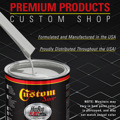 Light Gray Primer Tone - Hot Rod Flatz Flat Matte Satin Urethane Auto Paint - Paint Quart Only