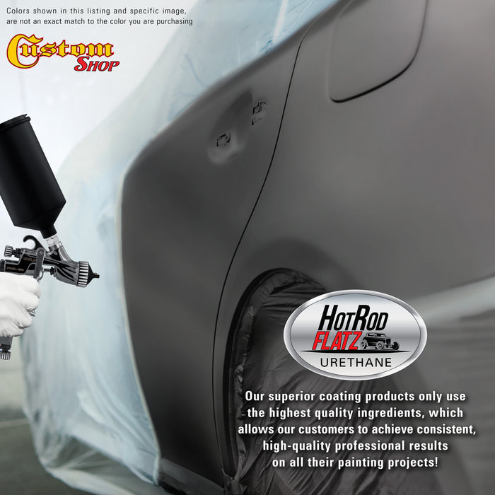 Dark Gray Primer Tone - Hot Rod Flatz Flat Matte Satin Urethane Auto Paint - Paint Gallon Only - Professional Low Sheen Automotive, Car Truck Coating, 4:1 Mix Ratio