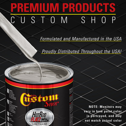 Sterling Silver Metallic - Hot Rod Flatz Flat Matte Satin Urethane Auto Paint - Paint Gallon Only