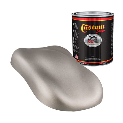 Pewter Silver Metallic - Hot Rod Flatz Flat Matte Satin Urethane Auto Paint - Paint Quart Only