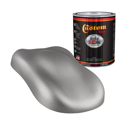 Titanium Gray Metallic - Hot Rod Flatz Flat Matte Satin Urethane Auto Paint - Paint Quart Only