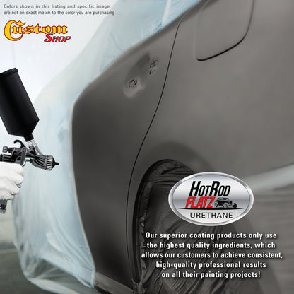Dark Charcoal Metallic - Hot Rod Flatz Flat Matte Satin Urethane Auto Paint - Paint Gallon Only