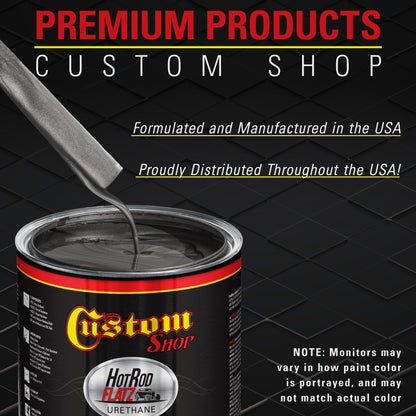 Anthracite Gray Metallic - Hot Rod Flatz Flat Matte Satin Urethane Auto Paint - Paint Quart Only
