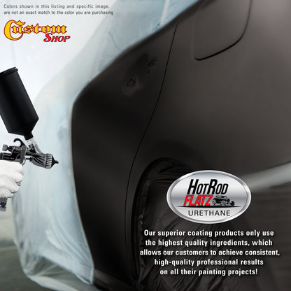 Black Sparkle Metallic - Hot Rod Flatz Flat Matte Satin Urethane Auto Paint - Paint Gallon Only