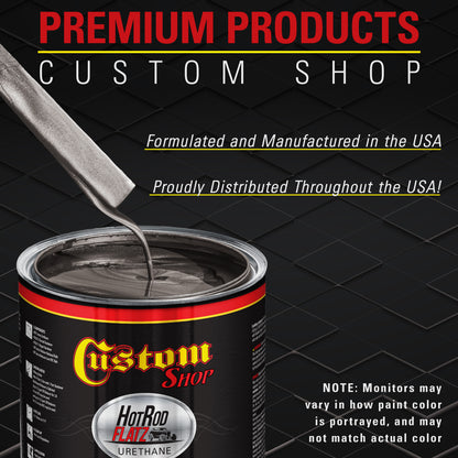 Meteor Gray Metallic - Hot Rod Flatz Flat Matte Satin Urethane Auto Paint - Paint Gallon Only Coating