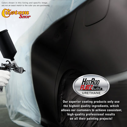 Phantom Black Metallic - Hot Rod Flatz Flat Matte Satin Urethane Auto Paint - Paint Gallon Only