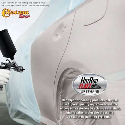 Iridium Silver Metallic - Hot Rod Flatz Flat Matte Satin Urethane Auto Paint - Paint Quart Only