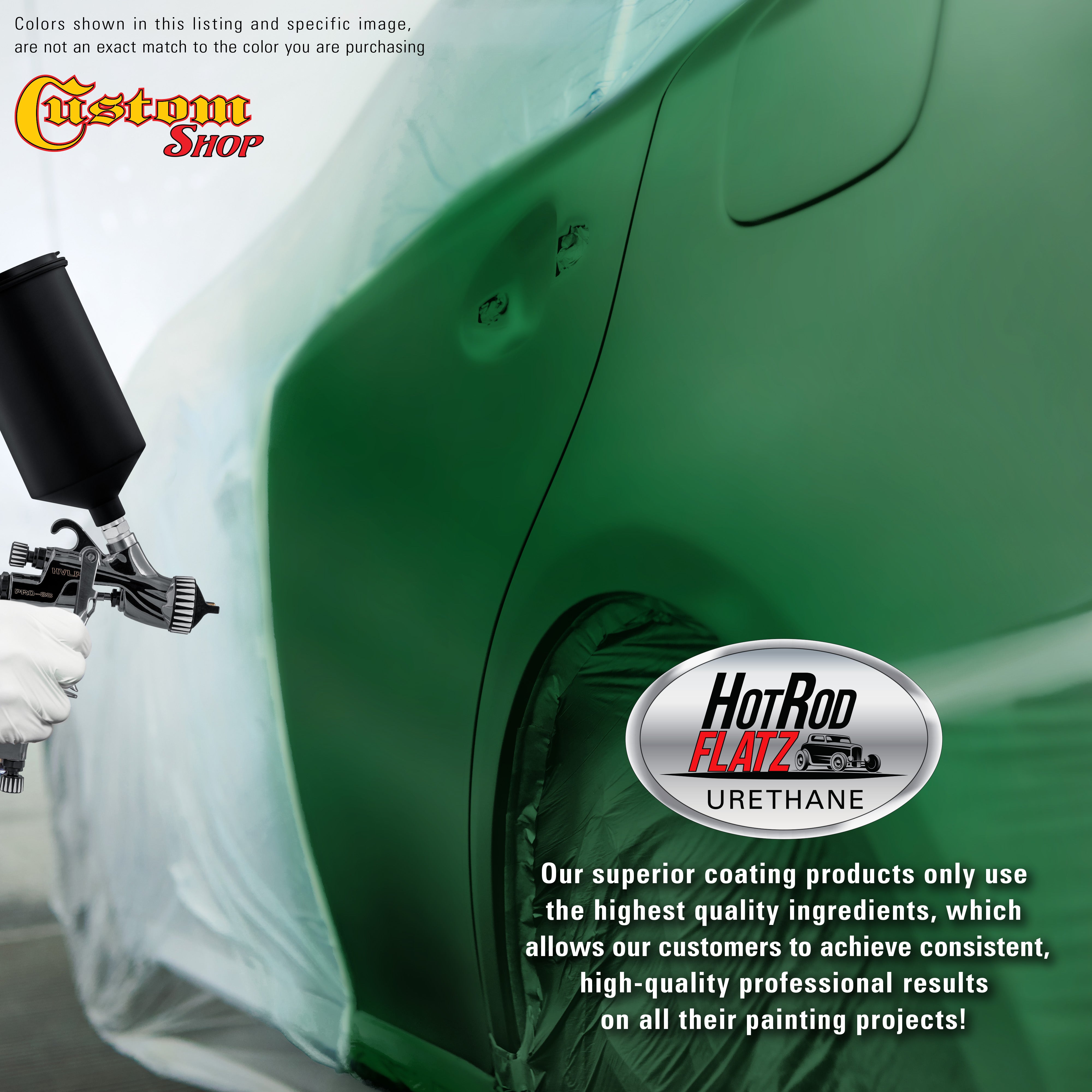 Speed Green - Flatz Hot Rod Flatz Urethane Quart – TCP Global
