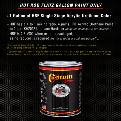 Arizona Bronze Metallic - Hot Rod Flatz Flat Matte Satin Urethane Auto Paint - Paint Gallon Only