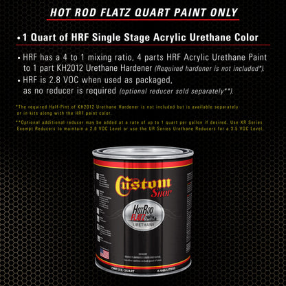 Arizona Bronze Metallic - Hot Rod Flatz Flat Matte Satin Urethane Auto Paint - Paint Quart Only