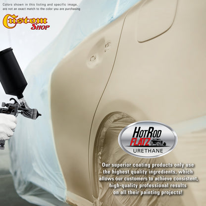 Gold Mist Metallic - Hot Rod Flatz Flat Matte Satin Urethane Auto Paint - Paint Quart Only Coating