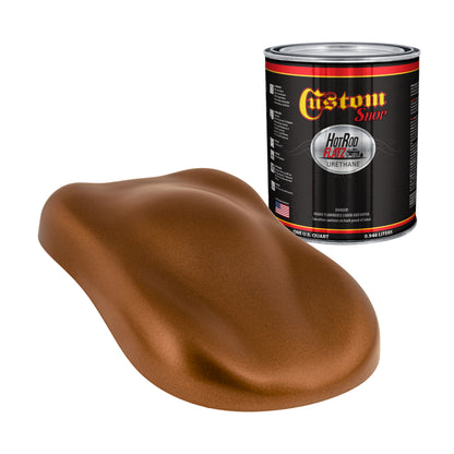 Sunburst Orange Metallic - Hot Rod Flatz Flat Matte Satin Urethane Auto Paint - Paint Quart Only