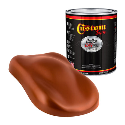 Inferno Orange Pearl Metallic - Hot Rod Flatz Flat Matte Satin Urethane Auto Paint - Paint Gallon Only