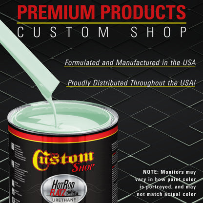 Mint - Hot Rod Flatz Flat Matte Satin Urethane Auto Paint - Paint Gallon Only Coating, 4:1 Mix Ratio