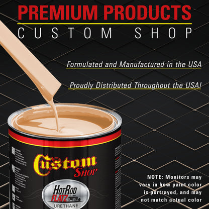 Peach - Hot Rod Flatz Flat Matte Satin Urethane Auto Paint - Paint Gallon Only Coating, 4:1 Mix Ratio