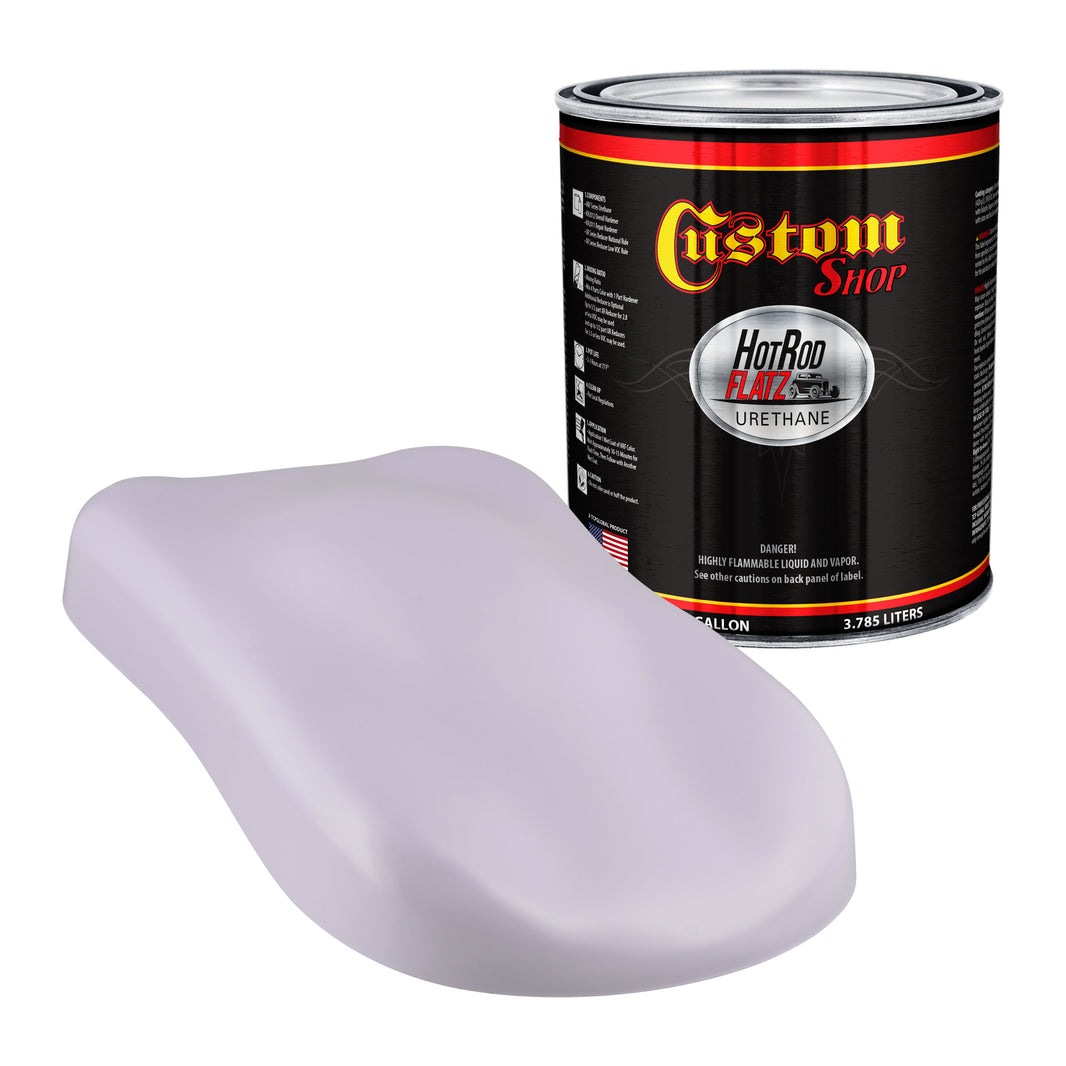 Light Purple - Hot Rod Flatz Flat Matte Satin Urethane Auto Paint - Paint Gallon Only Coating, 4:1 Mix