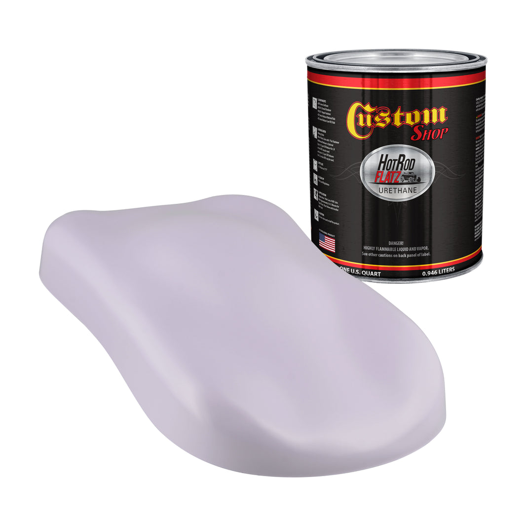 Light Purple - Hot Rod Flatz Flat Matte Satin Urethane Auto Paint - Paint Quart Only Coating, 4:1 Mix