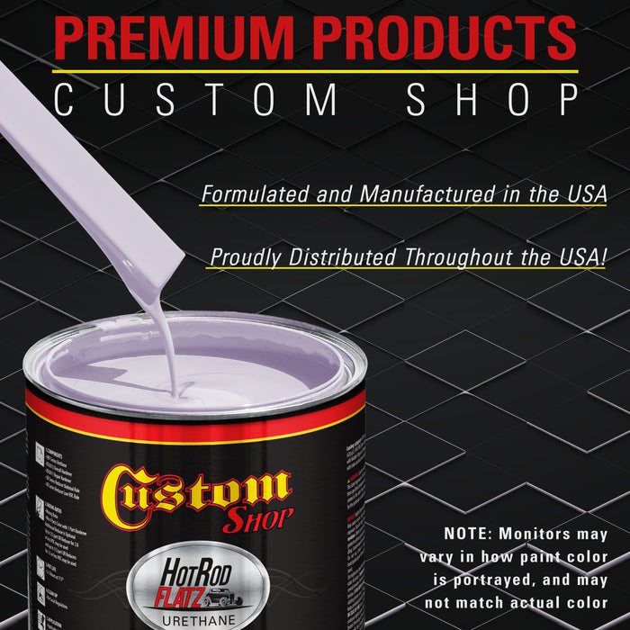 Light Purple - Hot Rod Flatz Flat Matte Satin Urethane Auto Paint - Paint Quart Only - Professional Low Sheen Automotive, Car Truck Coating, 4:1 Mix Ratio