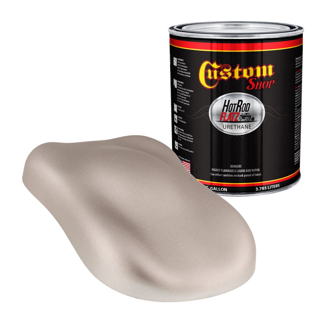 Mocha Frost Metallic - Hot Rod Flatz Flat Matte Satin Urethane Auto Paint - Paint Gallon Only Coating