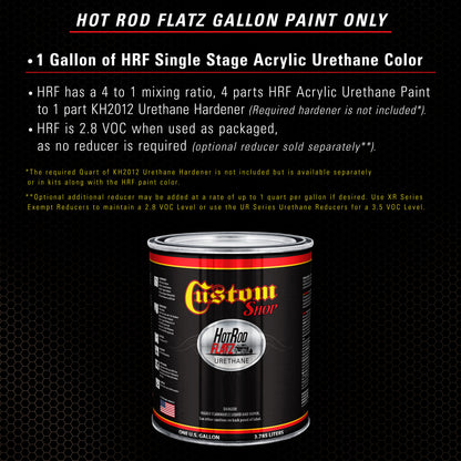 Mahogany Brown Metallic - Hot Rod Flatz Flat Matte Satin Urethane Auto Paint - Paint Gallon Only
