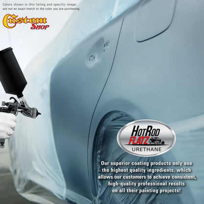 Glacier Blue Metallic - Hot Rod Flatz Flat Matte Satin Urethane Auto Paint - Paint Gallon Only