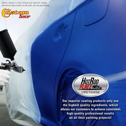 Electron Blue Metallic - Hot Rod Flatz Flat Matte Satin Urethane Auto Paint - Paint Gallon Only