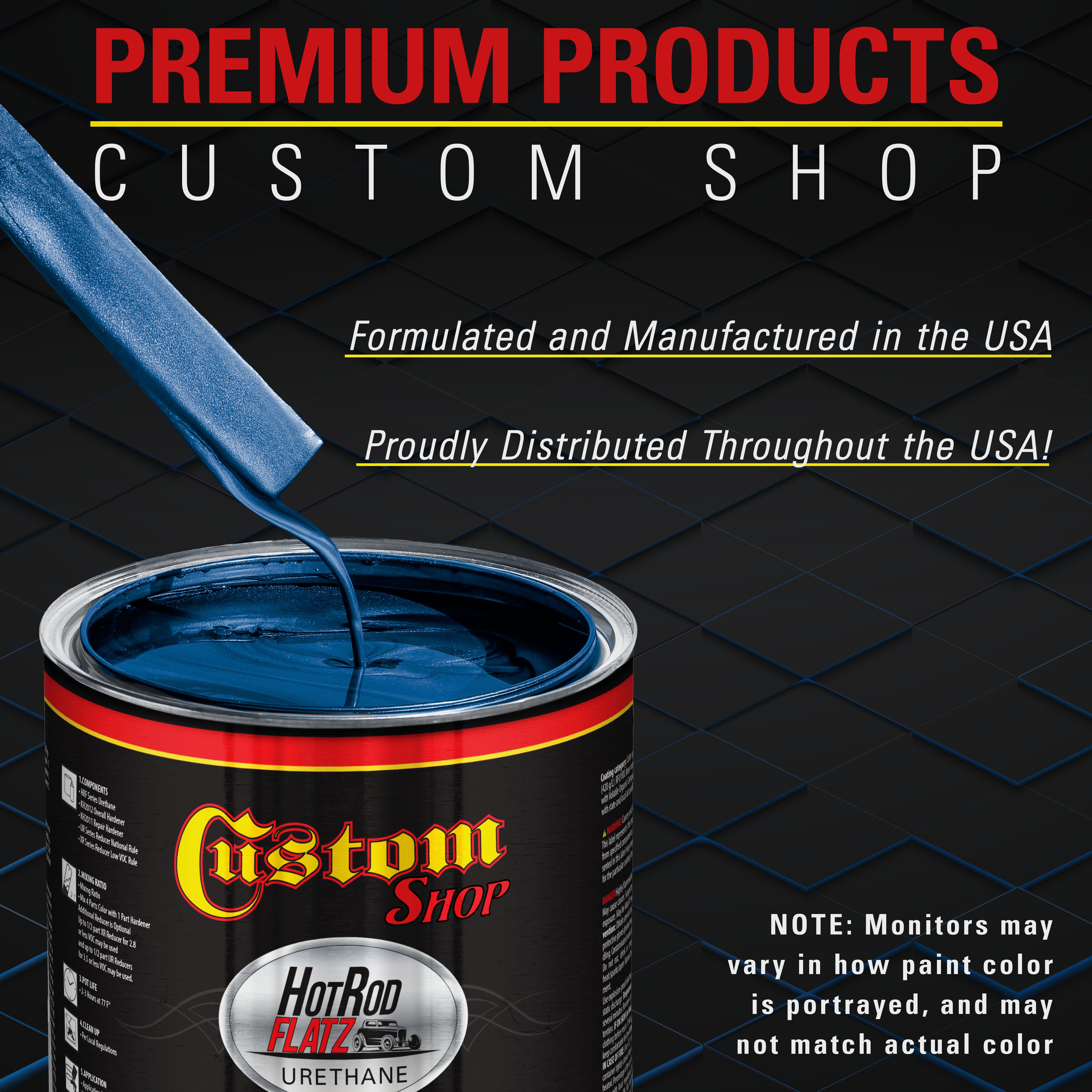 Fiji Blue Metallic - Flatz Hot Rod Flatz Urethane Gallon – TCP Global