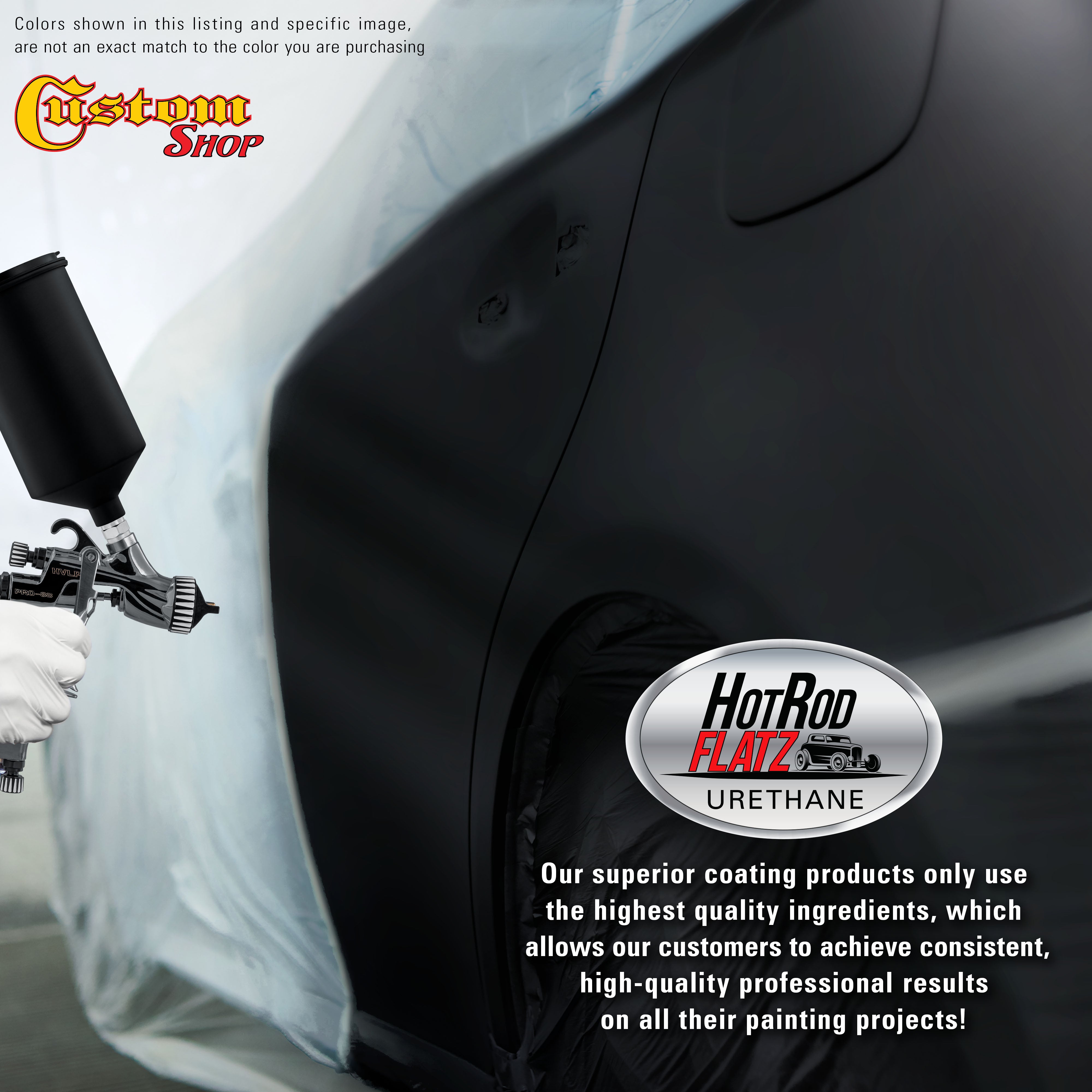 Dark Midnight Blue Pearl-Flatz Hot Rod Flatz Urethane Gallon – TCP