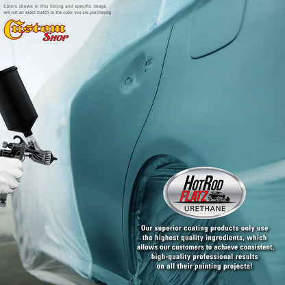 Gulfstream Aqua Metallic - Hot Rod Flatz Flat Matte Satin Urethane Auto Paint - Paint Gallon Only