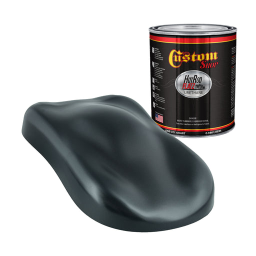 Dark Turquoise Metallic - Hot Rod Flatz Flat Matte Satin Urethane Auto Paint - Paint Quart Only - Professional Low Sheen Automotive, Car Truck