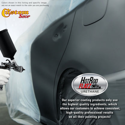 Dark Turquoise Metallic - Hot Rod Flatz Flat Matte Satin Urethane Auto Paint - Paint Quart Only