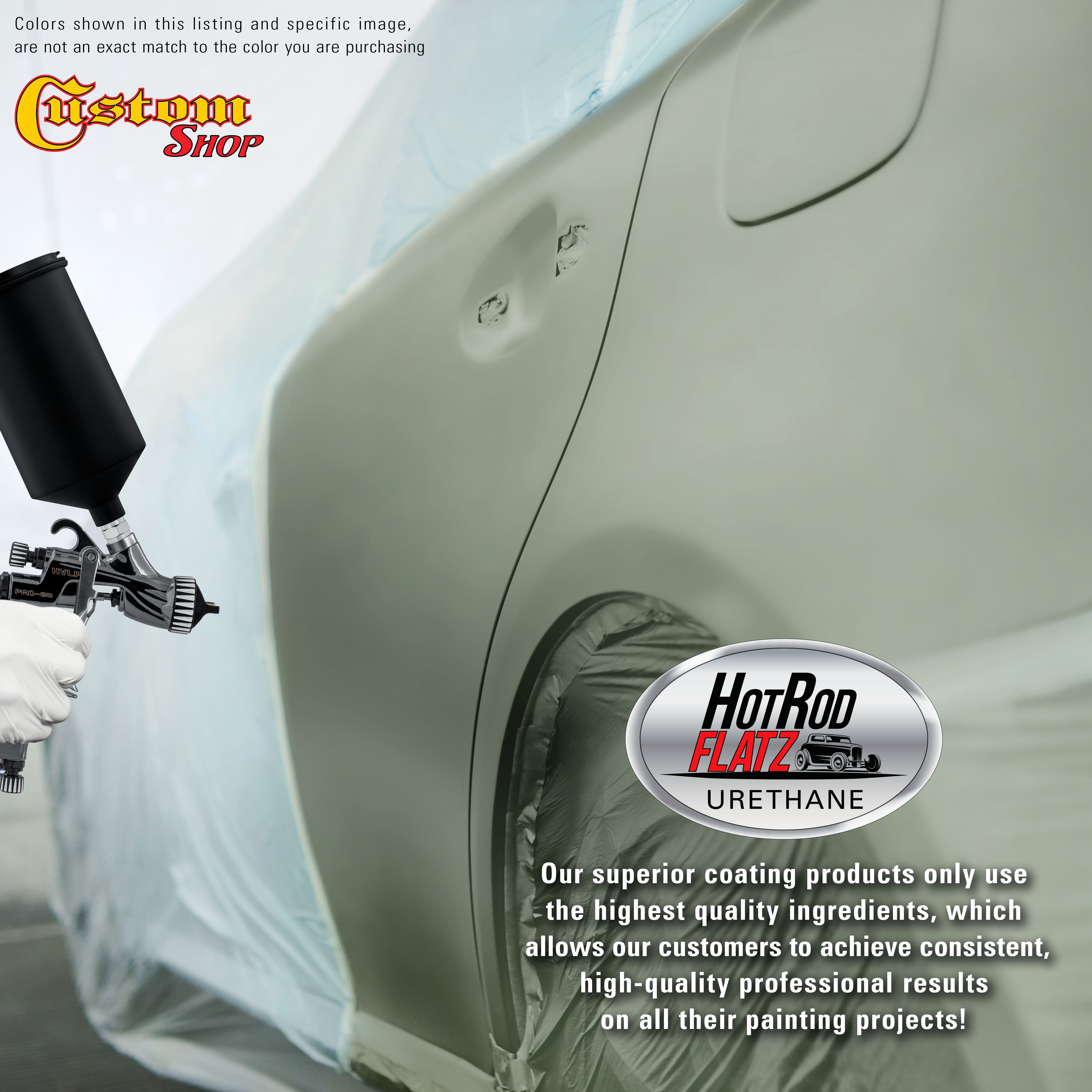 Sage Green Metallic-Flatz Hot Rod Flatz Urethane Gallon – TCP Global