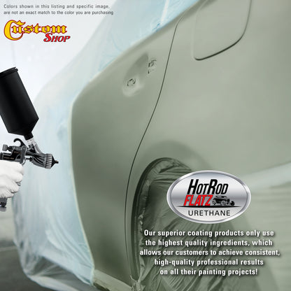 Sage Green Metallic - Hot Rod Flatz Flat Matte Satin Urethane Auto Paint - Paint Gallon Only Coating