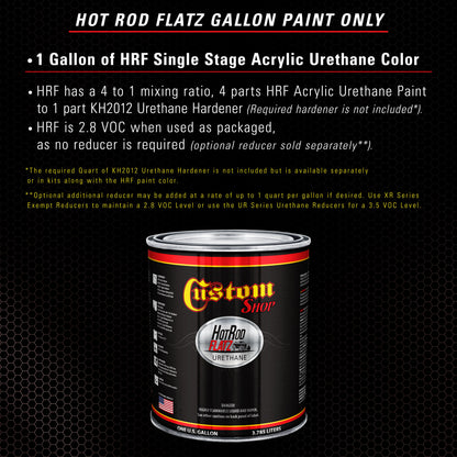 Vintage Burgundy Pearl - Hot Rod Flatz Flat Matte Satin Urethane Auto Paint - Paint Gallon Only