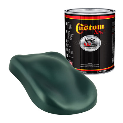 Dark Teal Metallic - Hot Rod Flatz Flat Matte Satin Urethane Auto Paint - Paint Gallon Only Coating