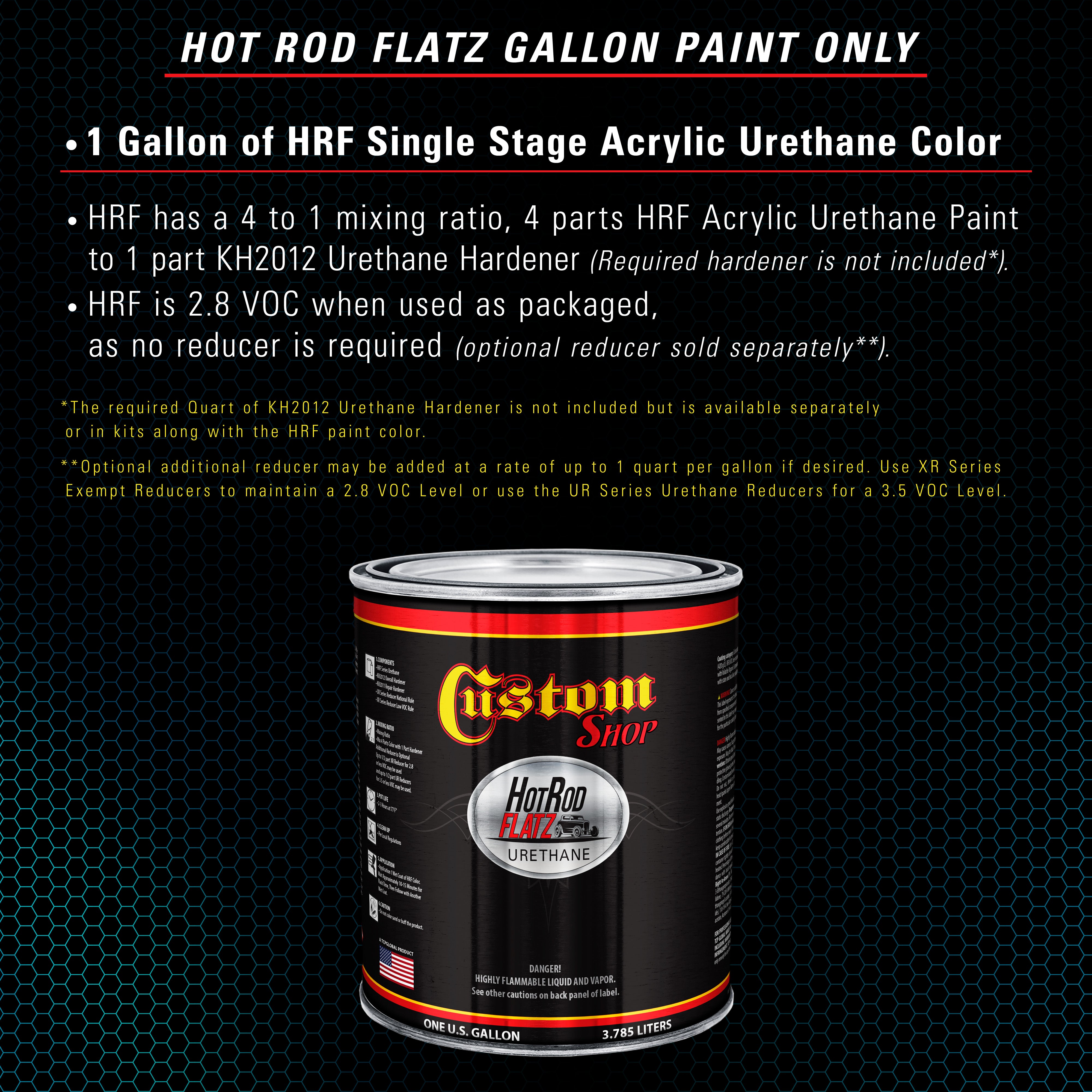 Teal Green Metallic - Flatz Hot Rod Flatz Urethane Gallon – TCP Global